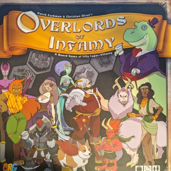 Obscure Reference Games | Obscure Reference Board Game Overlords Of Infamy Ex | Poshmark